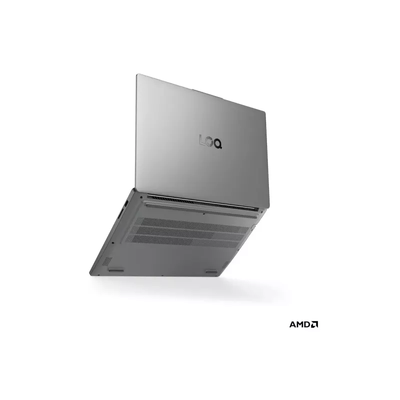 Nešiojamasis kompiuteris Lenovo LOQ 15ARP10E 15,6 col. FHD IPS Luna Grey – AMD Ryzen 7 7735HS, 16 GB DDR5, 512 GB SSD, NVIDIA RTX 4050 6 GB, Win11 Home