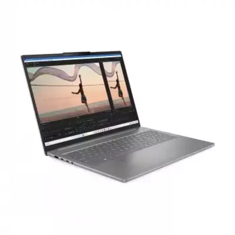 Lenovo IdeaPad plonas 5 nešiojamasis kompiuteris — 16 colių WUXGA IPS, Ryzen 5 7535HS, 16 GB RAM, 512 GB SSD, Radeon 660M, microSD, Windows 11