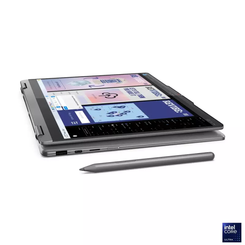 Lenovo Yoga 7 2-in-1 14ILL10 | Luna Grey | 14 colių | OLED | Jutiklinis ekranas | WUXGA | 1920 x 1200 pikselių | Intel Core Ultra 7 | 256V | 16 GB | Prilituota LPDDR5x | Kietojo kūno disko talpa 512 GB | Intel Arc Graphics 140V | Windows 11 Home | 802.11be | Bluetooth versija 5.4 | Klaviatūros kalba anglų | Klaviatūra su apšvietimu | Garantija 24 mėn. | Baterijos garantija 12 mėn.