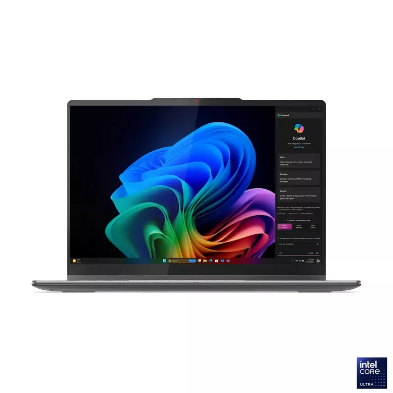 Lenovo Yoga 7 2-in-1 14ILL10 | Luna Grey | 14 colių | OLED | Jutiklinis ekranas | WUXGA | 1920 x 1200 pikselių | Intel Core Ultra 7 | 256V | 16 GB | Prilituota LPDDR5x | Kietojo kūno disko talpa 512 GB | Intel Arc Graphics 140V | Windows 11 Home | 802.11be | Bluetooth versija 5.4 | Klaviatūros kalba anglų | Klaviatūra su apšvietimu | Garantija 24 mėn. | Baterijos garantija 12 mėn.