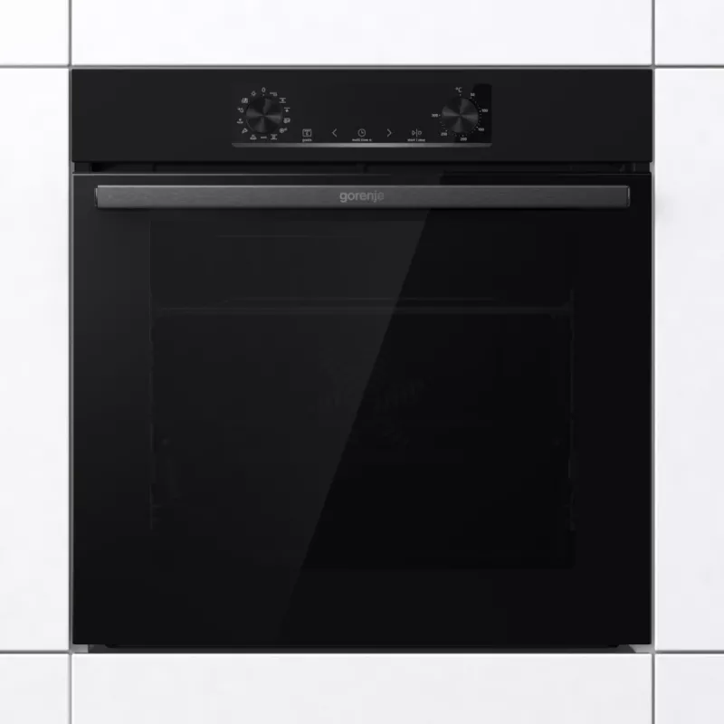 Gorenje Elektrinė orkaitė BOS6737E06B RAL9005, Didelė, Elektrinė, 77 L, 77 L, 2300 W, 300 °C