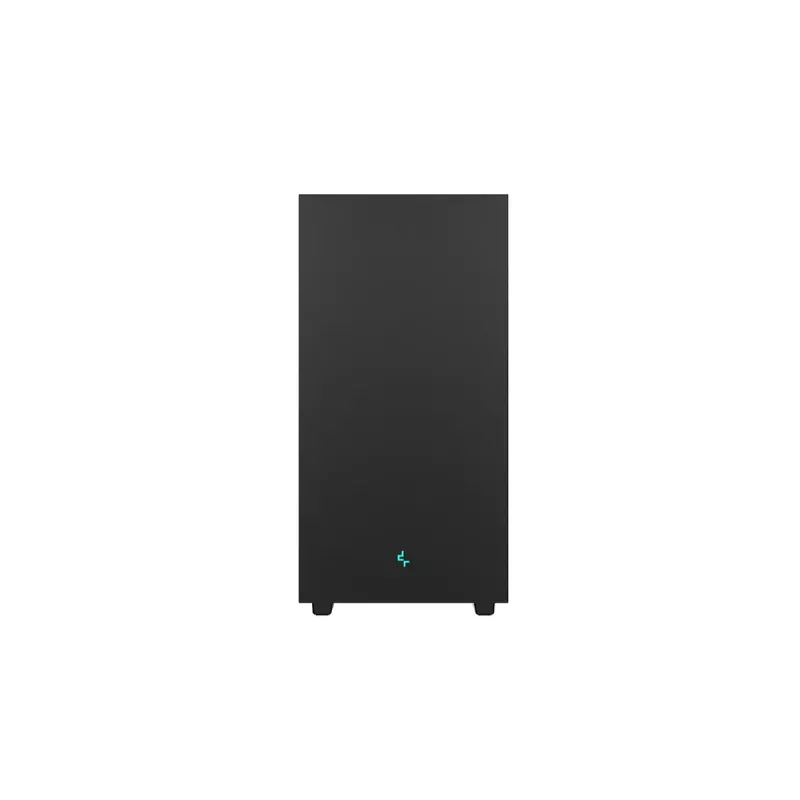 PC korpusas DeepCool CH510 Midi Tower Juoda — grūdintas stiklas, microATX/ATX, palaiko 360 mm priekinius/viršutinius radiatorius, maks. GPU 38 cm, PSU apačioje, 7 išplėtimo lizdai