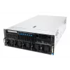 Stovo serveris ASUS ESC8000A-E13 (4U) sidabrinis — LGA 6096, AMD EPYC, DDR5, iki 3 TB, 24 DIMM, 2× CPU, 3200 W maitinimo blokas