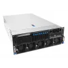 Stovo serveris ASUS ESC8000A-E13 (4U) sidabrinis — LGA 6096, AMD EPYC, DDR5, iki 3 TB, 24 DIMM, 2× CPU, 3200 W maitinimo blokas