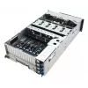 Stovo serveris ASUS ESC8000A-E13 (4U) sidabrinis — LGA 6096, AMD EPYC, DDR5, iki 3 TB, 24 DIMM, 2× CPU, 3200 W maitinimo blokas