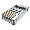 Stovo serveris ASUS ESC8000A-E13 (4U) sidabrinis — LGA 6096, AMD EPYC, DDR5, iki 3 TB, 24 DIMM, 2× CPU, 3200 W maitinimo blokas