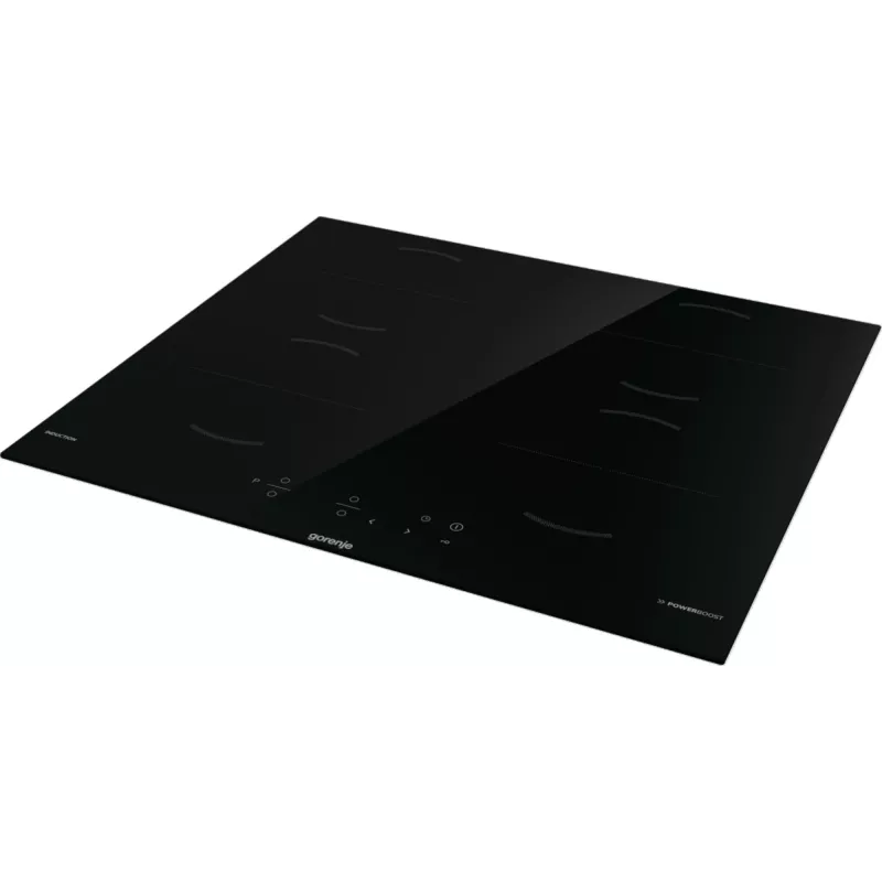 Gorenje GI6401BSCE Juoda Įmontuojama 59 cm Indukcinė kaitlentė 4 kaitviečių