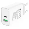 Techly IPW-USB-30WACG mobilusis įkroviklis Universalus Balta AC Greitas įkrovimas Vidinis
