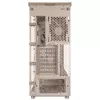 PC korpusas ASUS ProArt PA401 Wood Edition smėlio spalvos — vidutinio dydžio bokštas, metalinis priekinis skydelis