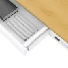 Elektrinis aukščio reguliavimo stalas ActiveJet ET119W-C 140x70 cm — 1 variklis, aukštis 725–1225 mm, balta/ąžuolas