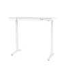 Elektrinis reguliuojamo aukščio stalas ActiveJet ET119W-C, 140x70 cm, eiga 50 cm, apkrova 45 kg, balta