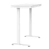 Elektrinis reguliuojamo aukščio stalas ActiveJet ET119W-C, 140x70 cm, eiga 50 cm, apkrova 45 kg, balta