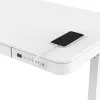 Elektrinis reguliuojamo aukščio stalas ActiveJet ET119W-C, 140x70 cm, eiga 50 cm, apkrova 45 kg, balta
