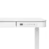 Elektrinis reguliuojamo aukščio stalas ActiveJet ET119W-C, 140x70 cm, eiga 50 cm, apkrova 45 kg, balta