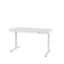 Elektrinis reguliuojamo aukščio stalas ActiveJet ET119W-C, 140x70 cm, eiga 50 cm, apkrova 45 kg, balta