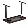 Stalas ActiveJet ET119W-C elektrinis reguliuojamo aukščio stalas 140x70 cm juoda/riešutmedžio spalva su USB-A ir USB-C prievadais
