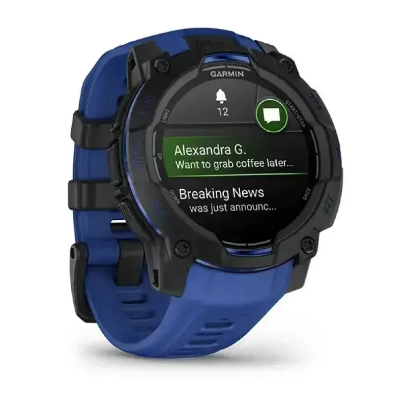 Išmanusis laikrodis GARMIN Instinct 3 AMOLED 1,2 col. GPS, 45 mm korpusas, 390x390 ekranas, 10 ATM, ličio jonų baterija