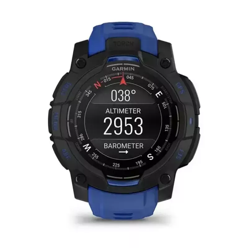 Išmanusis laikrodis GARMIN Instinct 3 AMOLED 1,2 col. GPS, 45 mm korpusas, 390x390 ekranas, 10 ATM, ličio jonų baterija