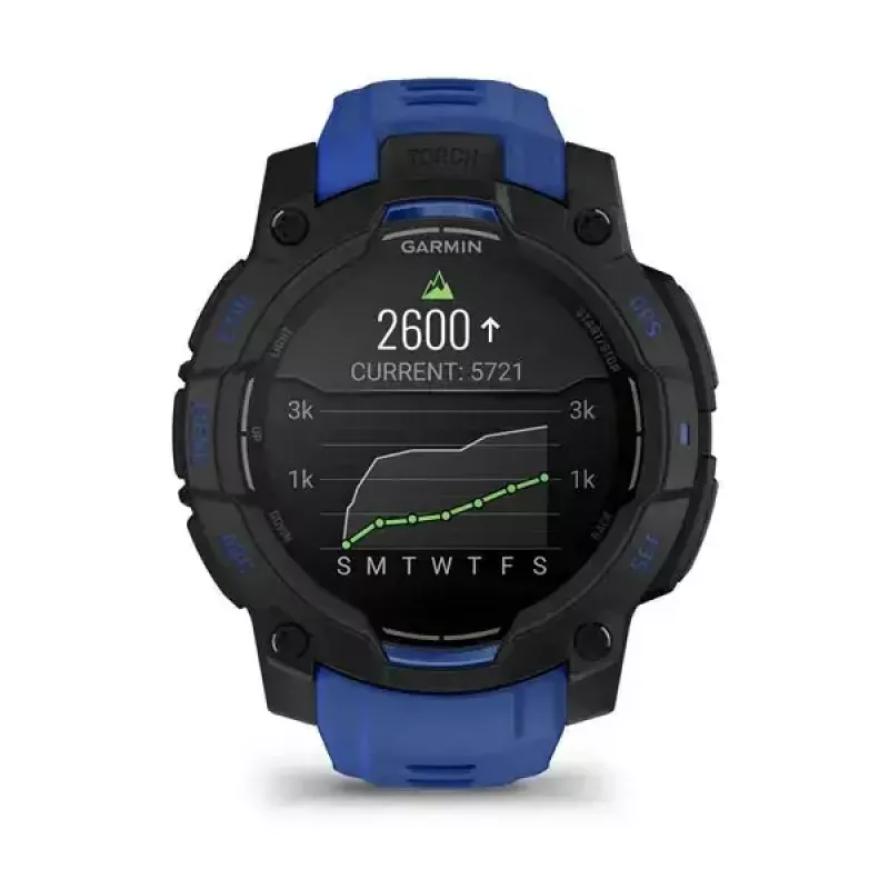 Išmanusis laikrodis GARMIN Instinct 3 AMOLED 1,2 col. GPS, 45 mm korpusas, 390x390 ekranas, 10 ATM, ličio jonų baterija