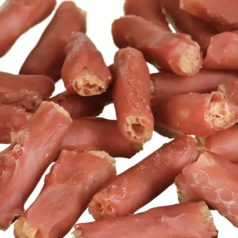 Šunų skanėstas PETITTO ryžių vamzdeliai su triušienos įdaru 500 g