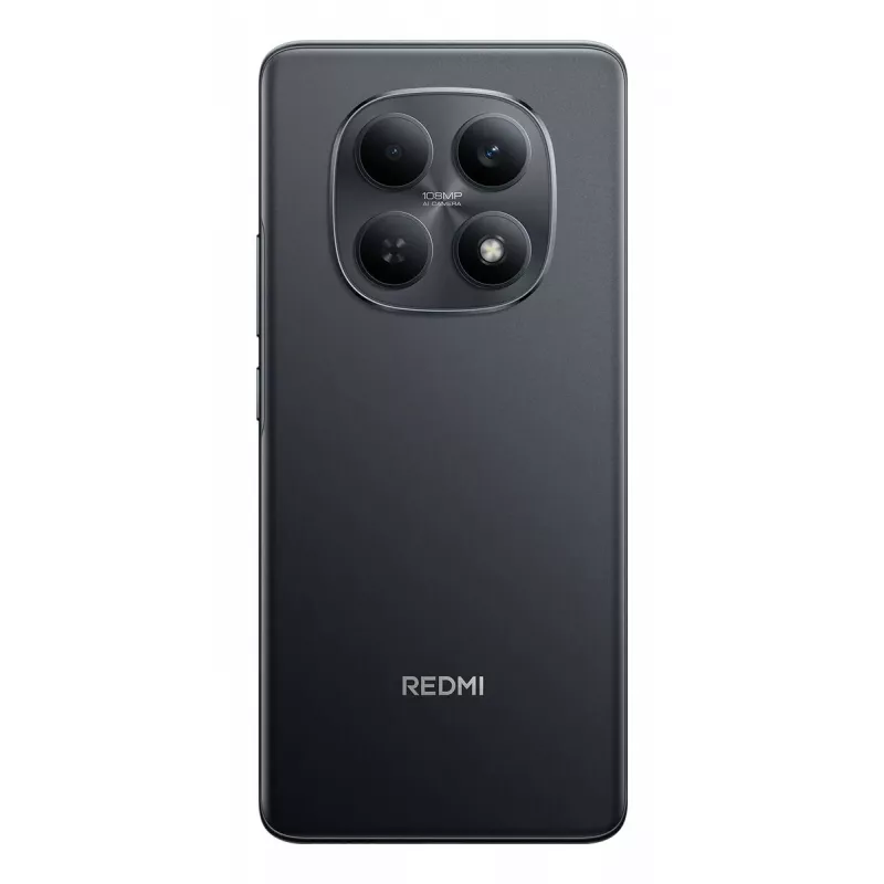 Išmanusis telefonas Xiaomi Redmi Note 15 — 6.77 colių AMOLED, 8 GB RAM, 128 GB, 6000 mAh, 108 MP, Juoda