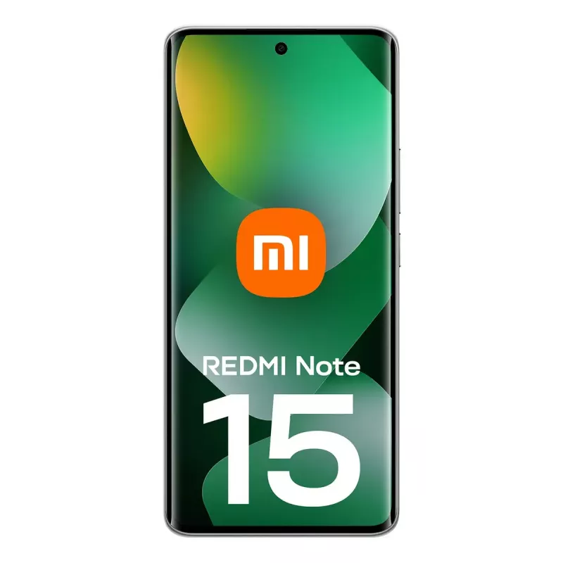 Išmanusis telefonas „Xiaomi Redmi Note 15“ — 6,77 col. AMOLED, 8 GB RAM, 128 GB, 6000 mAh, 108 MP, IP64, miško žalia