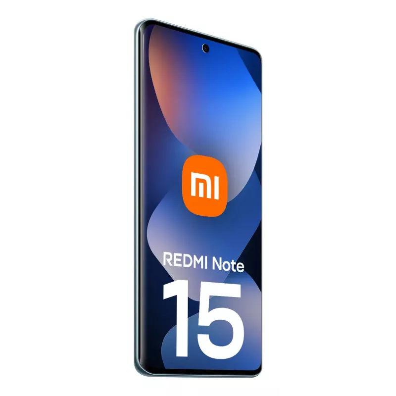 Išmanusis telefonas Xiaomi Redmi Note 15, 6,77 colių AMOLED 120 Hz, 6 GB RAM, 128 GB, 6000 mAh, Mėlynas