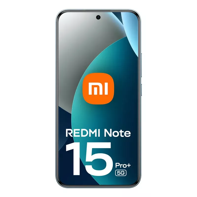 Išmanusis telefonas Xiaomi Redmi Note 15 Pro+ 5G — 6,83 col. AMOLED, 8 GB RAM, 256 GB, 200 MP, 6500 mAh, ledynų mėlynas