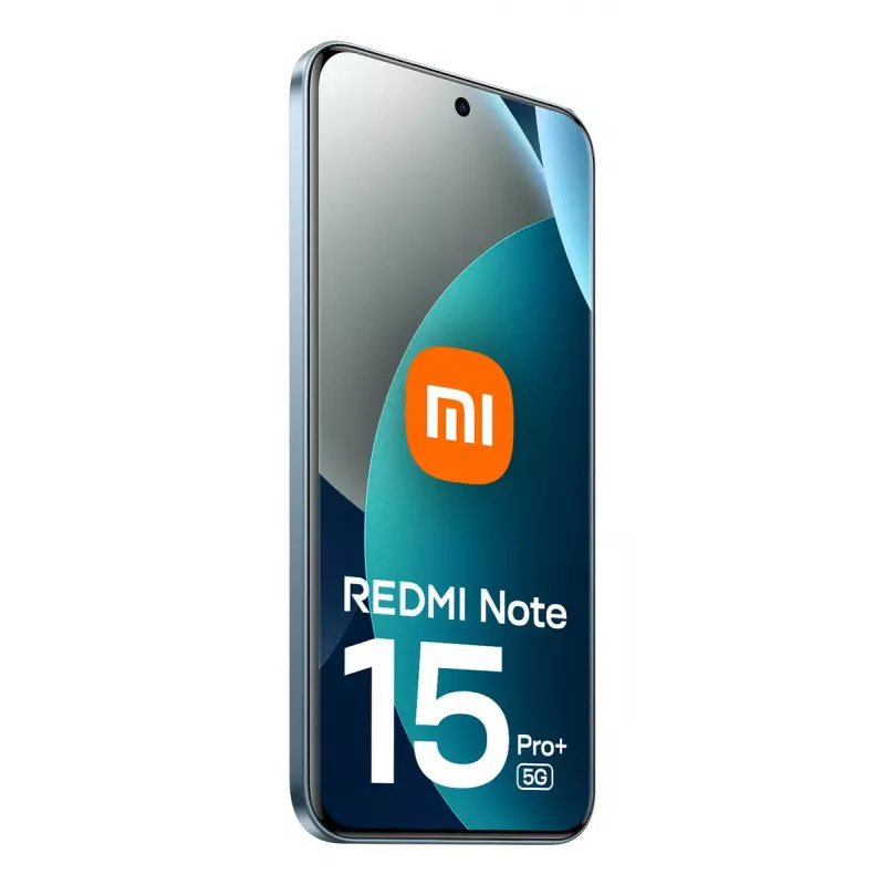Išmanusis telefonas Xiaomi Redmi Note 15 Pro+ 5G — 6,83 col. AMOLED, 8 GB RAM, 256 GB, 200 MP, 6500 mAh, ledynų mėlynas