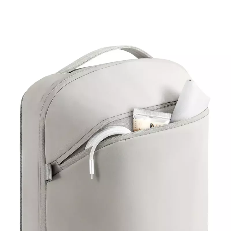 Kuprinė XDDESIGN Air P706.3219 — Pilka, 15 L, nešiojamojo kompiuterio skyrius iki 15,6 col., užrakinamas pagrindinis slankiklis