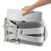 Kuprinė XDDESIGN Air P706.3219 — Pilka, 15 L, nešiojamojo kompiuterio skyrius iki 15,6 col., užrakinamas pagrindinis slankiklis