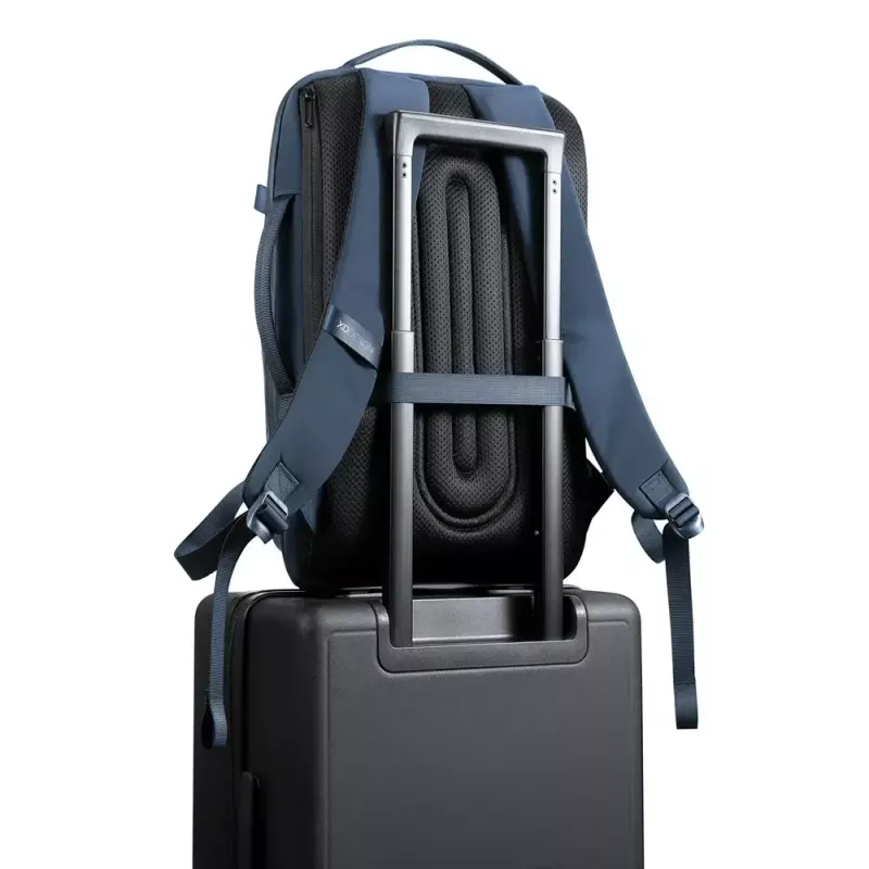Kuprinė XDDESIGN Air Backpack NAVY P706.3225 — 15 l, tinka iki 15,6 colio (39,6 cm), užrakinamas pagrindinis slankiklis