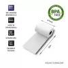 Terminis ritinėlis QOLTEC 51899 — 57 mm x 16 m, 55 g/m², be BPA
