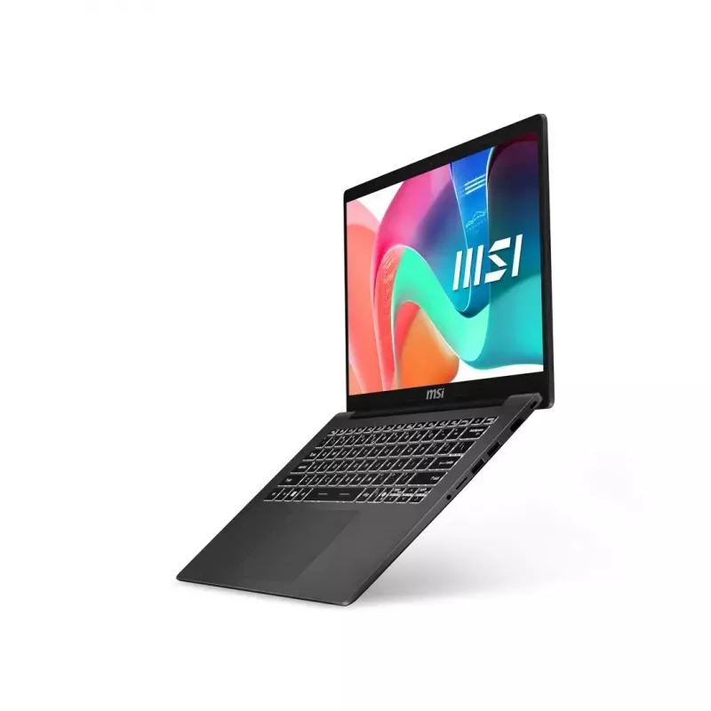 Laptop MSI Modern 14 F13MG-265PL — 14.0 inch FHD IPS 60Hz, Intel Core i5-1334U, 16GB DDR4, 512GB PCIe NVMe, Intel Iris Xe, Win11 Pro, Platinum Gray