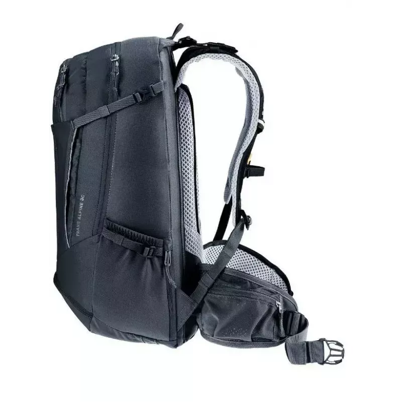 Kuprinė DEUTER Trans Alpine 30 — 30 l dviračių kuprinė, juoda