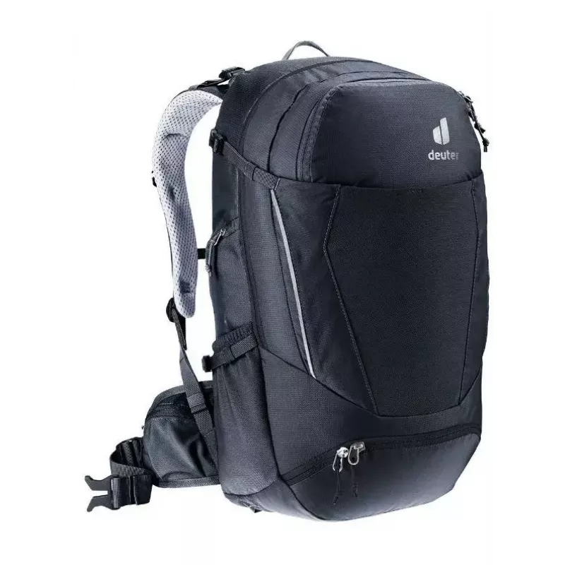 Kuprinė DEUTER Trans Alpine 30 — 30 l dviračių kuprinė, juoda