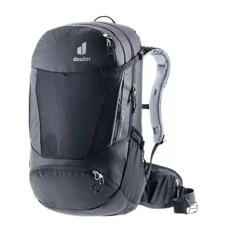 Kuprinė DEUTER Trans Alpine 30 — 30 l dviračių kuprinė, juoda