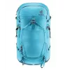 Kuprinė DEUTER Trail PRO 31 SL — moteriška žygių kuprinė, 31 l, lengva, patvari, mėlyna