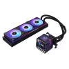 Skysčio aušinimo rinkinys ASRock Phantom Gaming 360 LCD — 120 mm ventiliatoriai, LGA1700/AM5/AM4, juoda