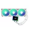 ASROCK Challenger 360 Digital ARGB White — 360 mm procesoriaus skysčio aušintuvas, skaitmeninis ARGB apšvietimas, balta apdaila