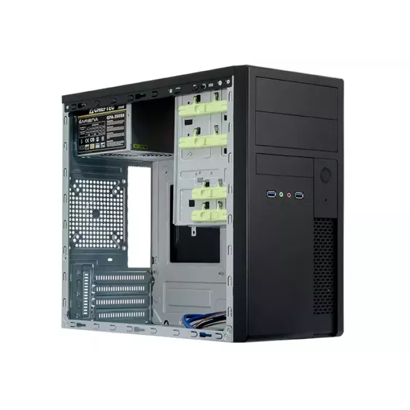 Chieftec XT-01B-350GPB kompiuterio korpusas Mini Tower juodas 350 W