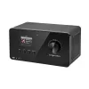Internet radijas Krüger&Matz KM0816.1 — juodas, Bluetooth 5.2, FM, 2×7 W, 430 išankstinių stočių, nuotolinis valdymas, 3,5 mm ausinės