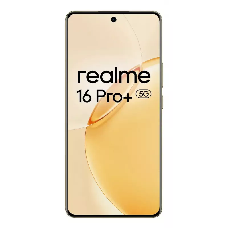 Išmanusis telefonas REALME realme 16 Pro+ — 6,8 colio (17,3 cm) 1280×2800, Snapdragon 7 Gen 4, 12 GB RAM, 512 GB, 200 MP, 7000 mAh, auksinis