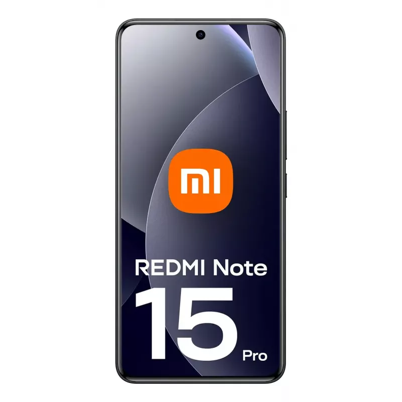 Išmanusis telefonas Xiaomi Redmi Note 15 Pro 6,77 col. 8 GB RAM 256 GB 200 MP triguba kamera 6500 mAh juoda