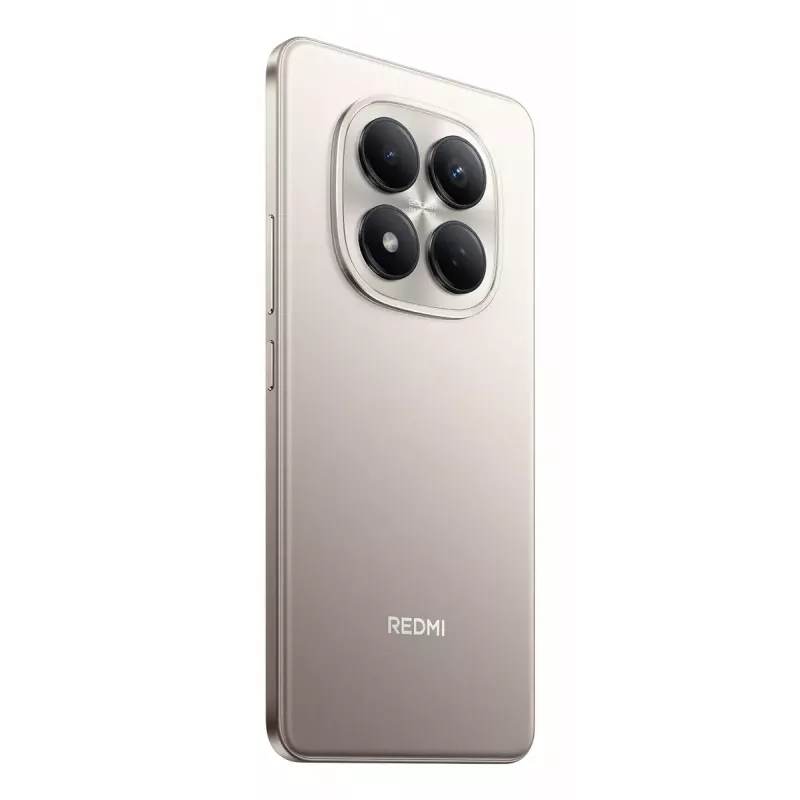 Išmanusis telefonas Xiaomi Redmi Note 15 Pro — 6,77 colio (17,2 cm), 8 GB RAM, 256 GB, 200 MP galinė kamera, 6500 mAh, titano spalva