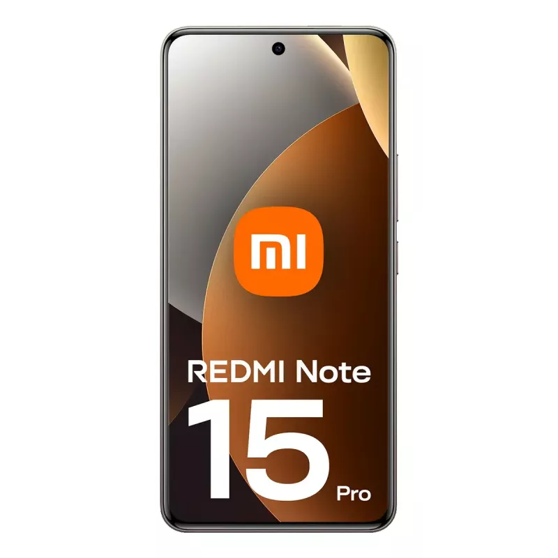 Išmanusis telefonas Xiaomi Redmi Note 15 Pro — 6,77 colio (17,2 cm), 8 GB RAM, 256 GB, 200 MP galinė kamera, 6500 mAh, titano spalva