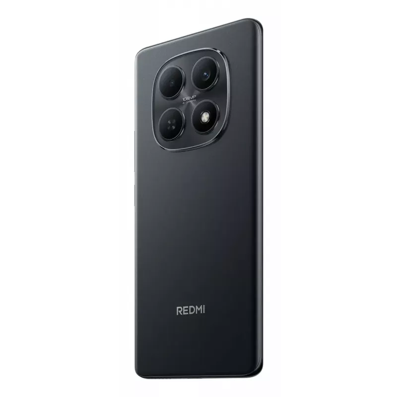Išmanusis telefonas „Xiaomi Redmi Note 15“ — 6,77 col. (17,2 cm), „Helio G100 Ultra“ 2 GHz, 8 GB RAM, 256 GB, 108 MP triguba kamera, 6000 mAh, juodos spalvos
