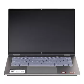 HP OmniBook Flip 14-FK0013D nešiojamasis kompiuteris, Ryzen AI 5 340, 14 colių WUXGA jutiklinis IPS, 16 GB RAM, 512 GB SSD, Bluetooth, Windows 11, Meteor Sidabrinė