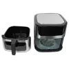 Karšto oro gruzdintuvė BLOW AIR FRYER 2500W 8L — 8 programos, maks. 200°C, LCD jutiklinis ekranas, 1,7 kg talpa