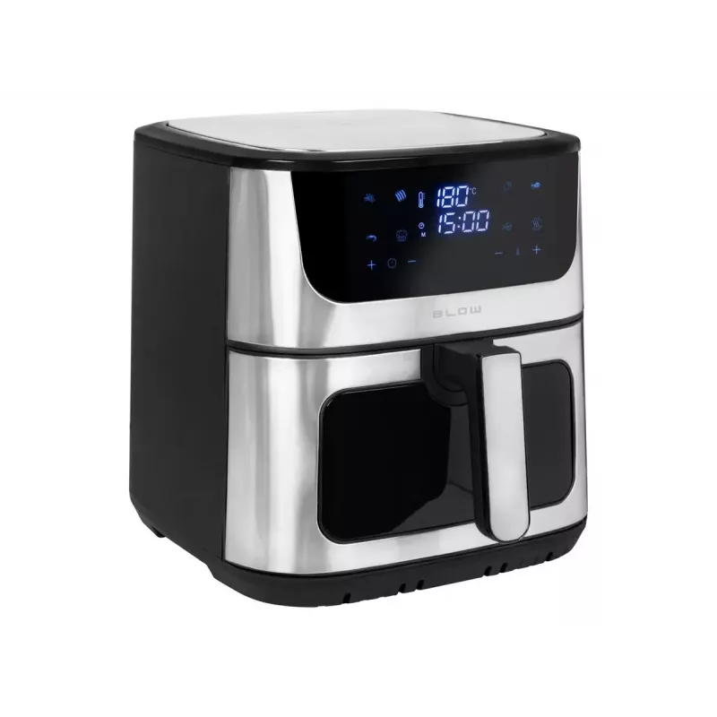 Karšto oro gruzdintuvė BLOW AIR FRYER 2500W 8L — 8 programos, maks. 200°C, LCD jutiklinis ekranas, 1,7 kg talpa